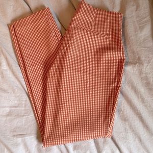 Gingham Ankle Pants